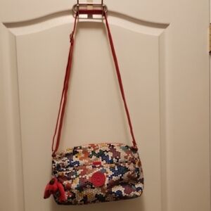 Kipling Colorful Patterned Crossbody Bag